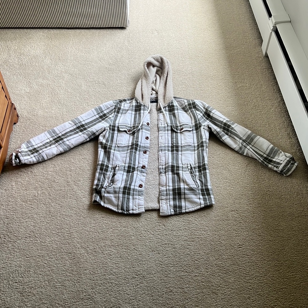 Express Flannel Hoodie